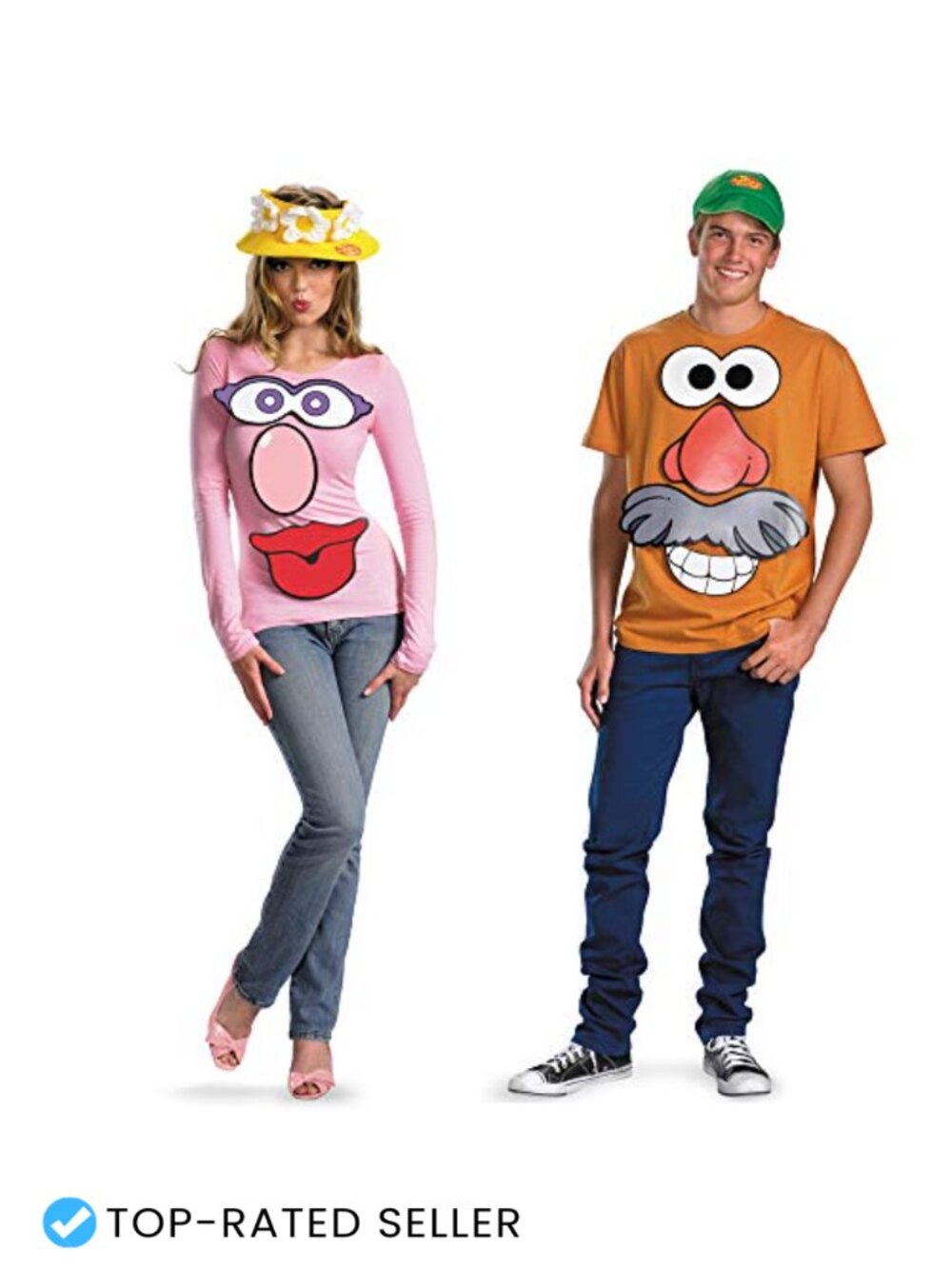 Hasbro Mr Mrs Potato Head Costume Kit One Size Polyester Adult Adult Accessory